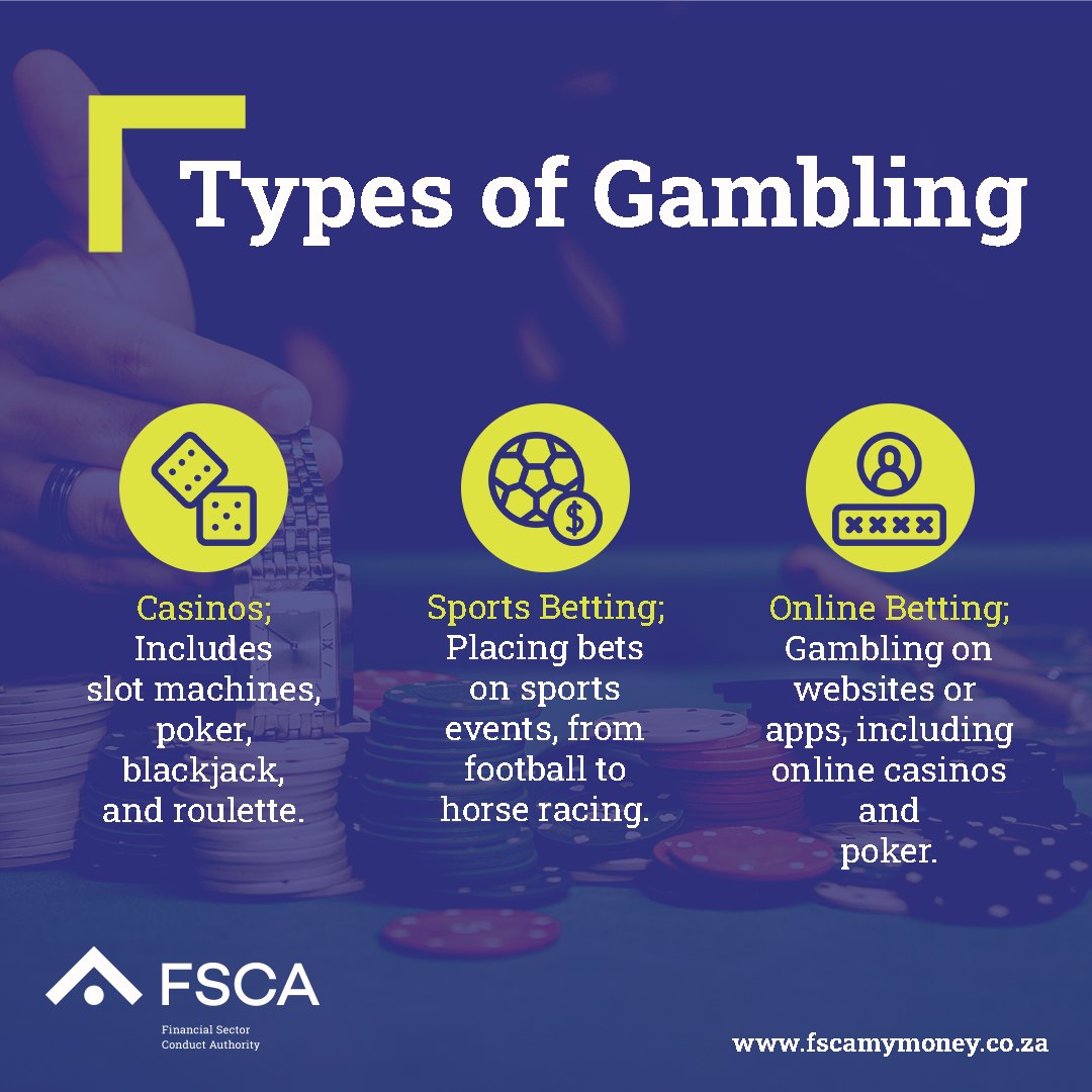 youth month - the different types of gambling